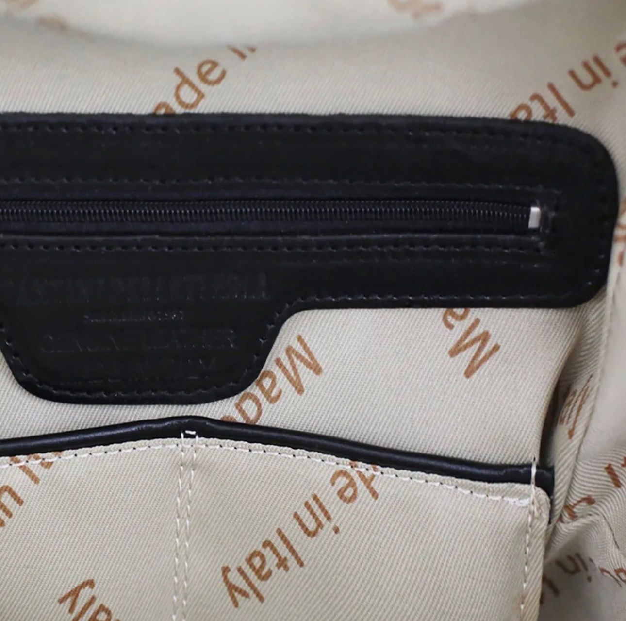 Zaini: Lederrucksack Tuscany - Farbe: Schwarz – Nuovo e nell'imballaggio originale da Wittenbach venduto da WWW.DRILUBAGS.CH 6