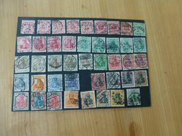 Deutschland, Diverse alte Briefmarken