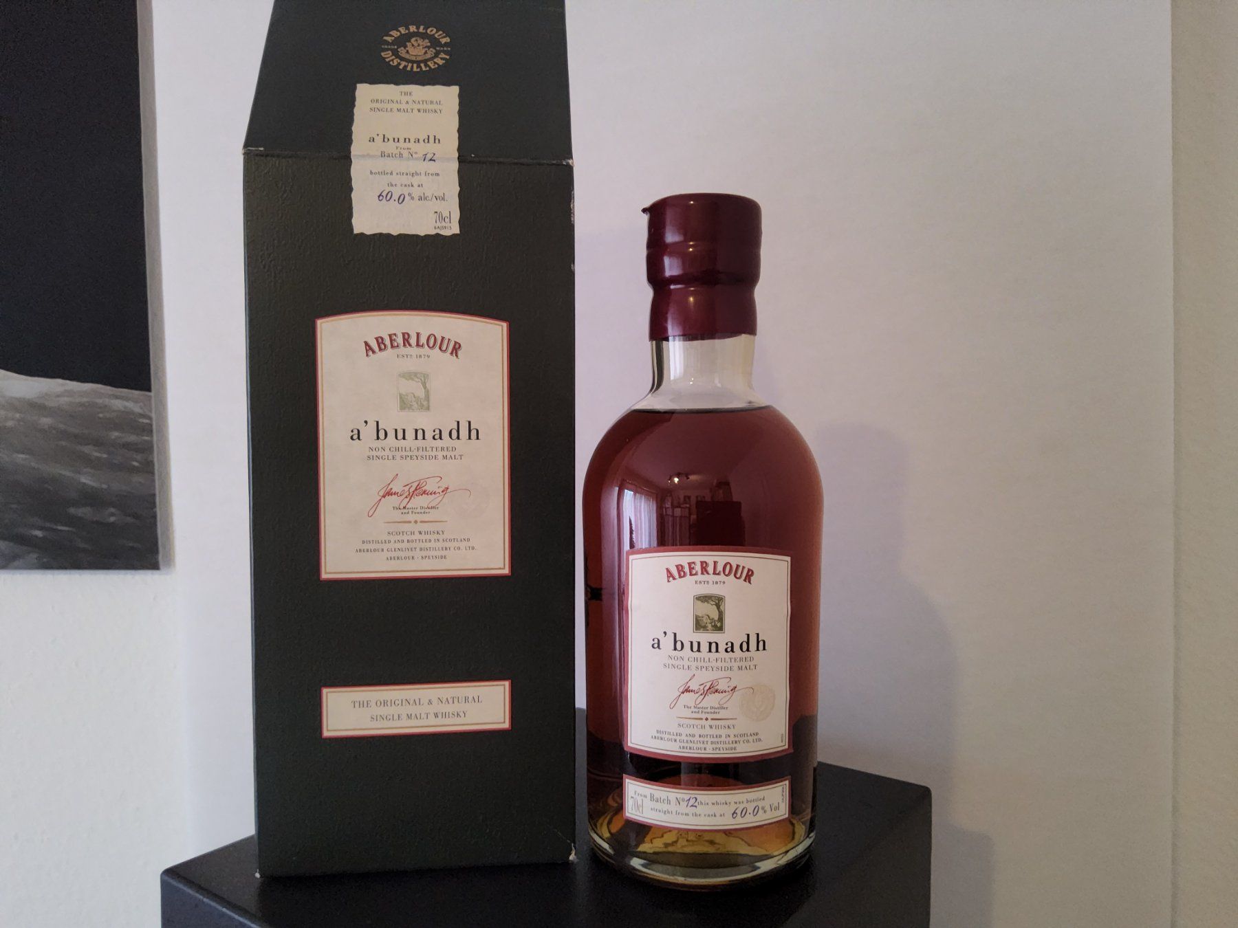 Aberlour Spirituosen: Aberlour a'bunadh Batch 12, von 2004 – Neu und originalverpackt aus Horgen von Irome