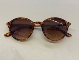Sonnenbrille 70‘s Look Rockabilly Leoprint