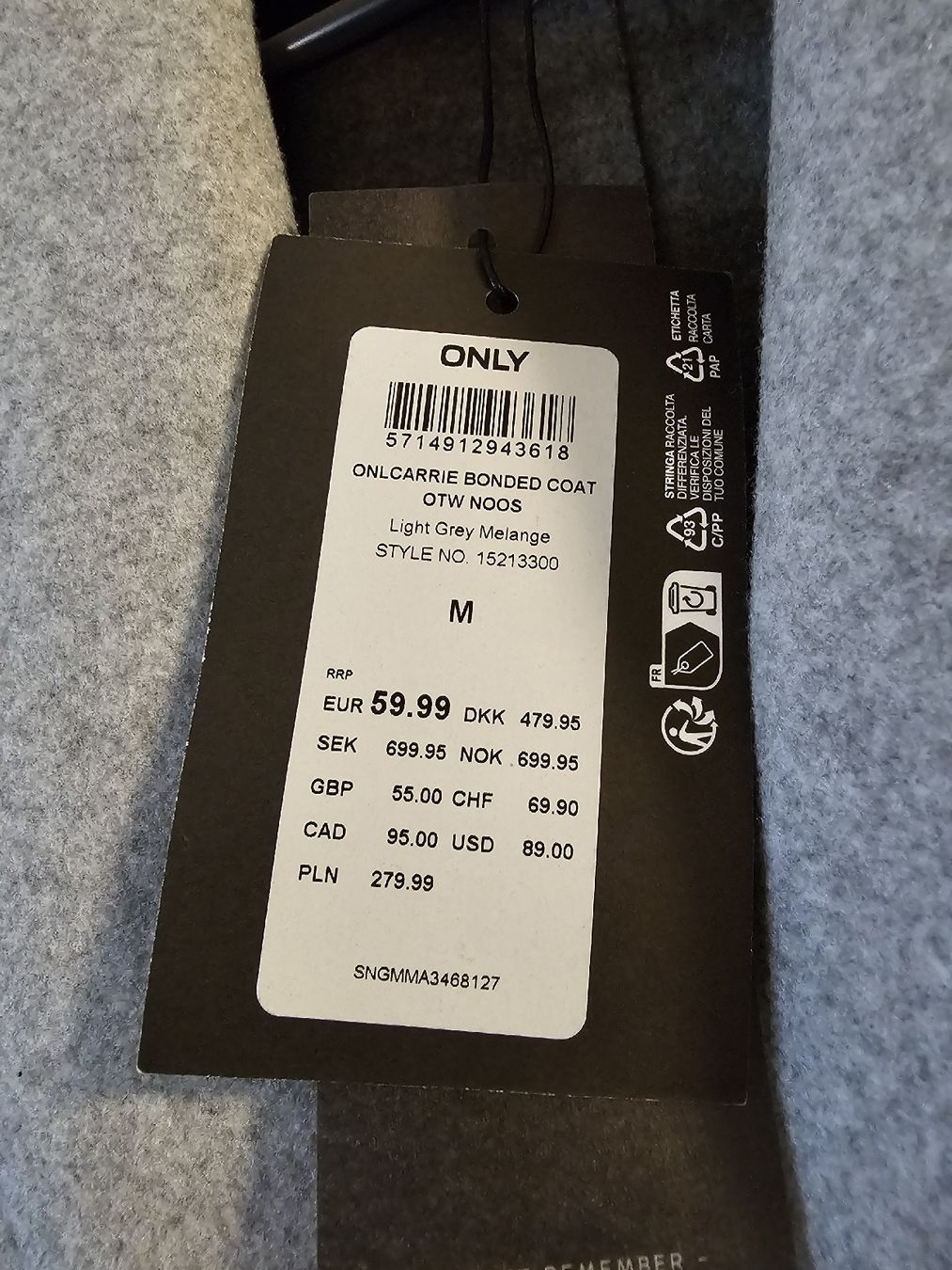 Cappotti: Manteau Only taille M – Nuovo e nell'imballaggio originale da Attalens venduto da mar_rq8k 1