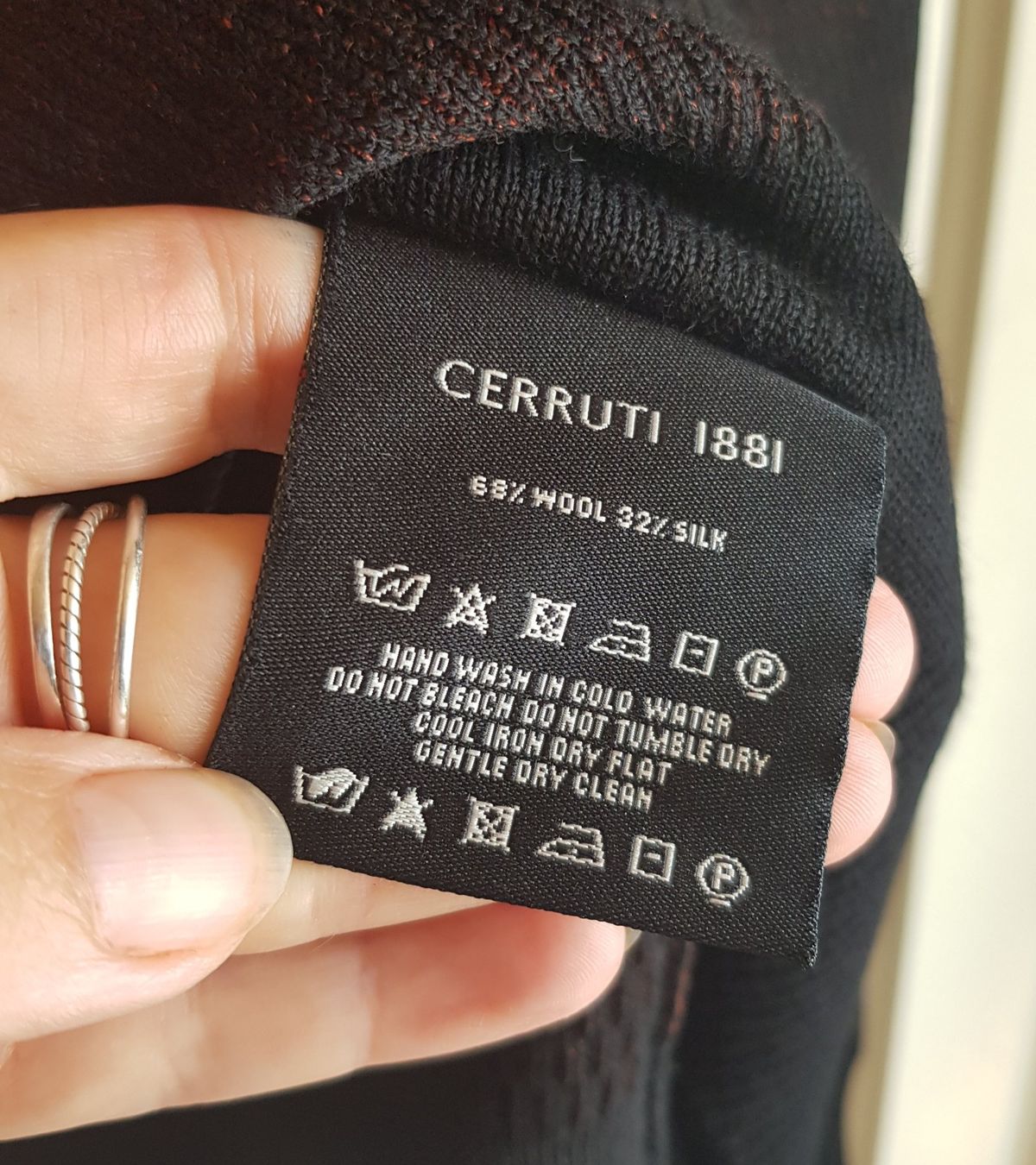 Cerruti Pullover & Sweatshirts: Cerruti 1881 Pullover Wolle Seide XL – Gebraucht aus Menznau von Valinor 4