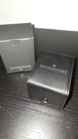 Baume & Mercier Uhrenbox Leder Schwarz 