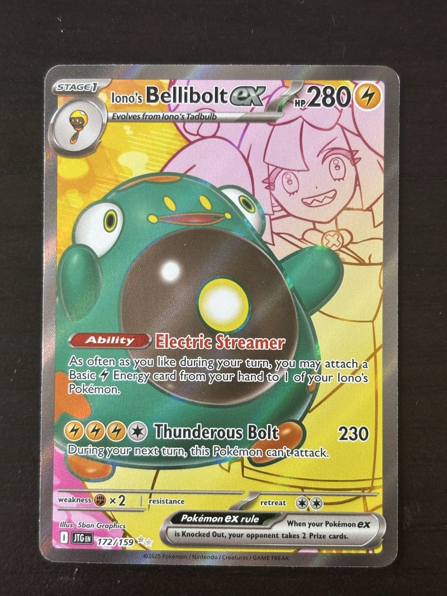 Pokémon Carte collezionabili: Carte Pokémon BELLIBOLT jtg 172 – Nuovo (secondo la descrizione) da lausanne venduto da helderj