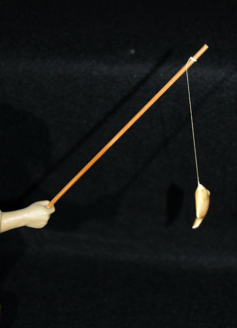 Statuette: Fayence-Figur eines chinesischen Fischers – Usato da Geroldswil venduto da ARTEFACTO 7