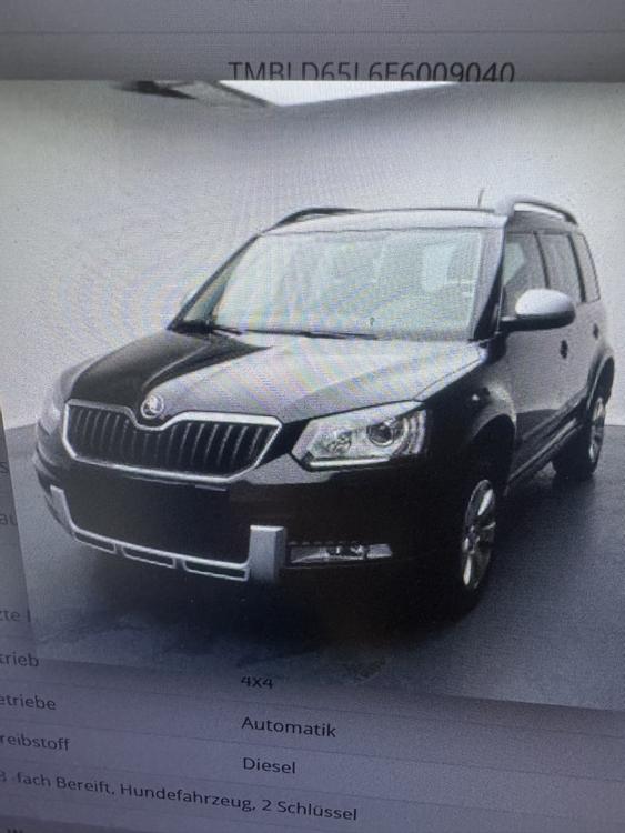 Skoda Yeti 2.0 TDI 4x4