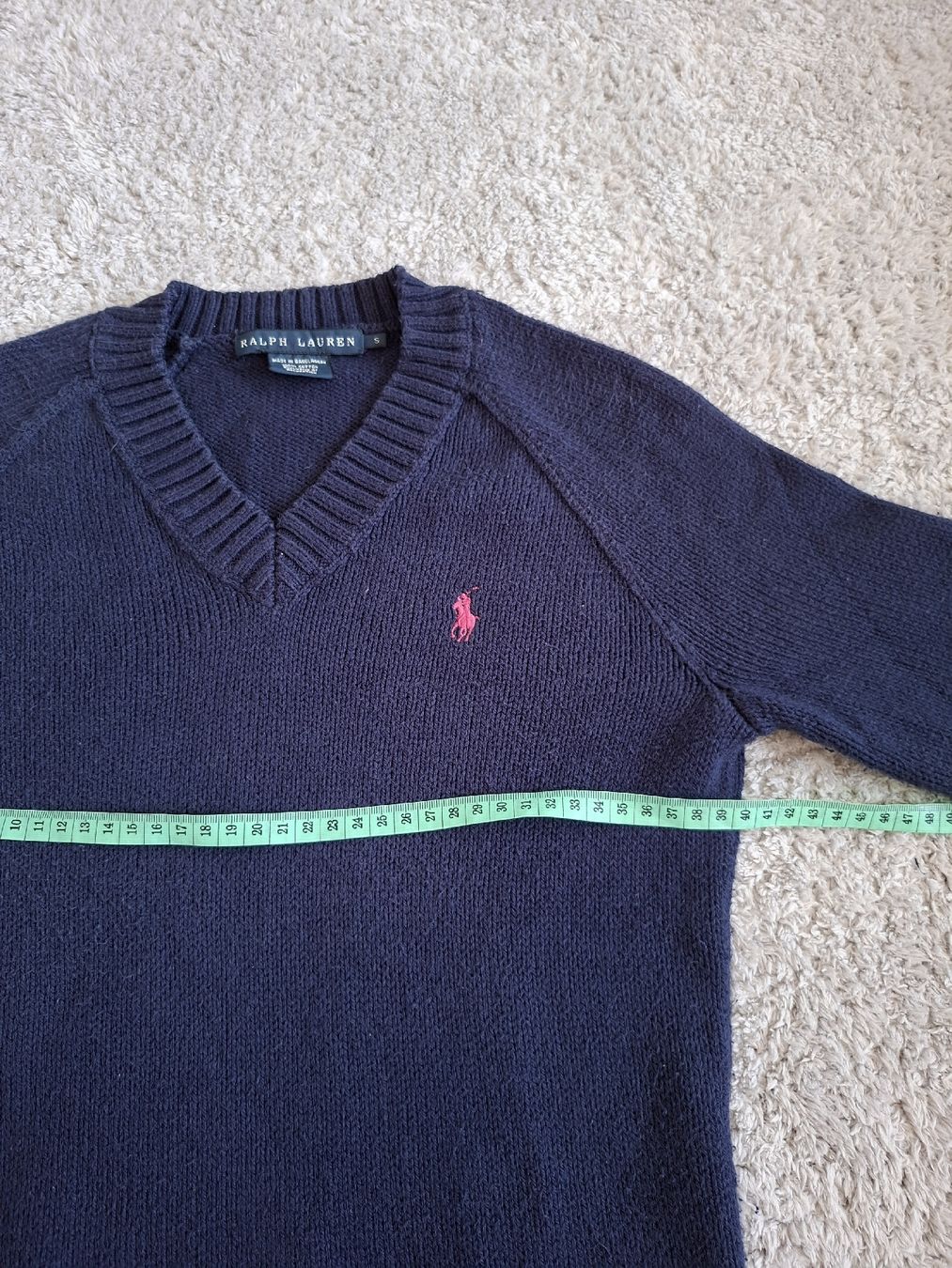 Ralph Lauren Maglioni & Felpe: Pull col V Ralph Lauren bleu marine taille S – Usato da Renens VD venduto da ser_j2fn 2