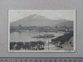 Luzern, Quai, Schiff, Pilatus