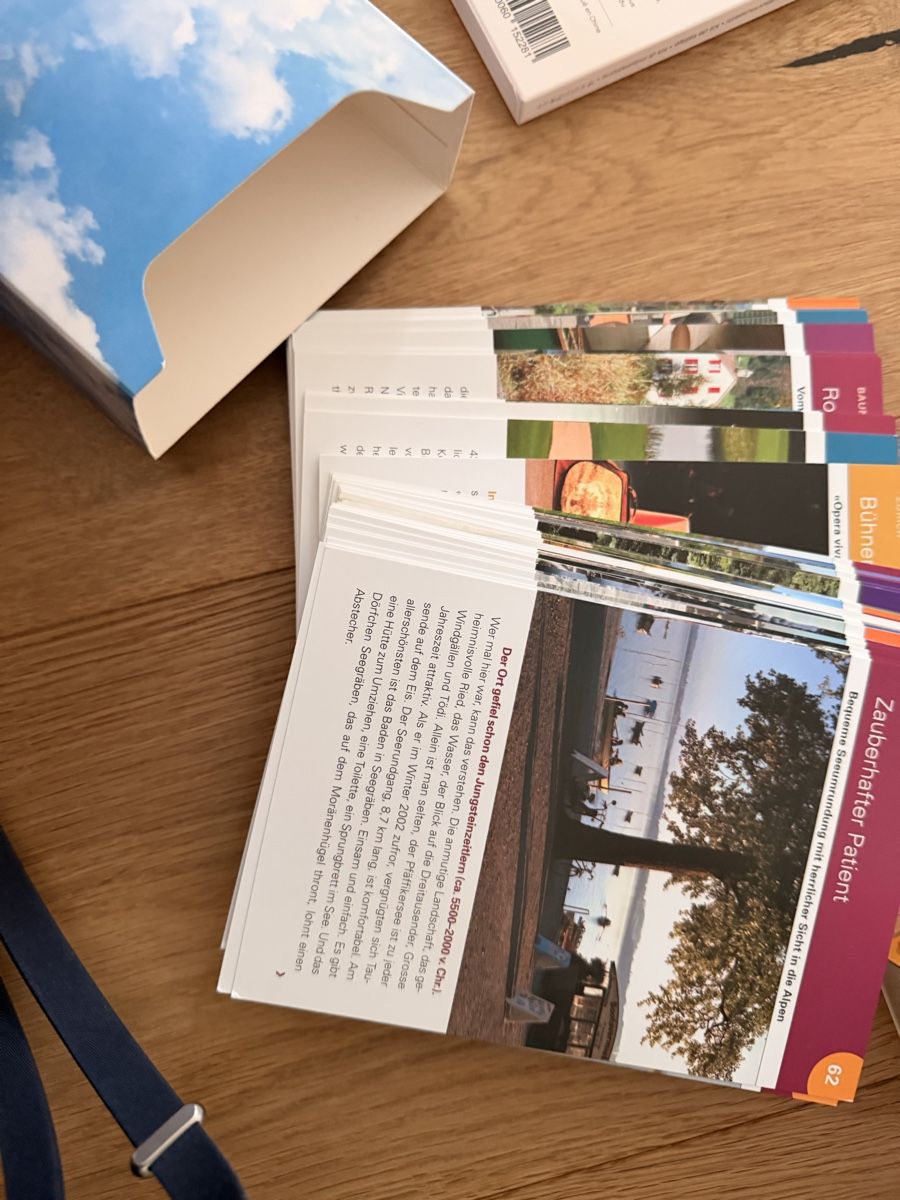 Libri: EKZ Zürcher Freizeit Box - 100 Activity Ideas, Fun! – Usato da Männedorf venduto da iza04 3