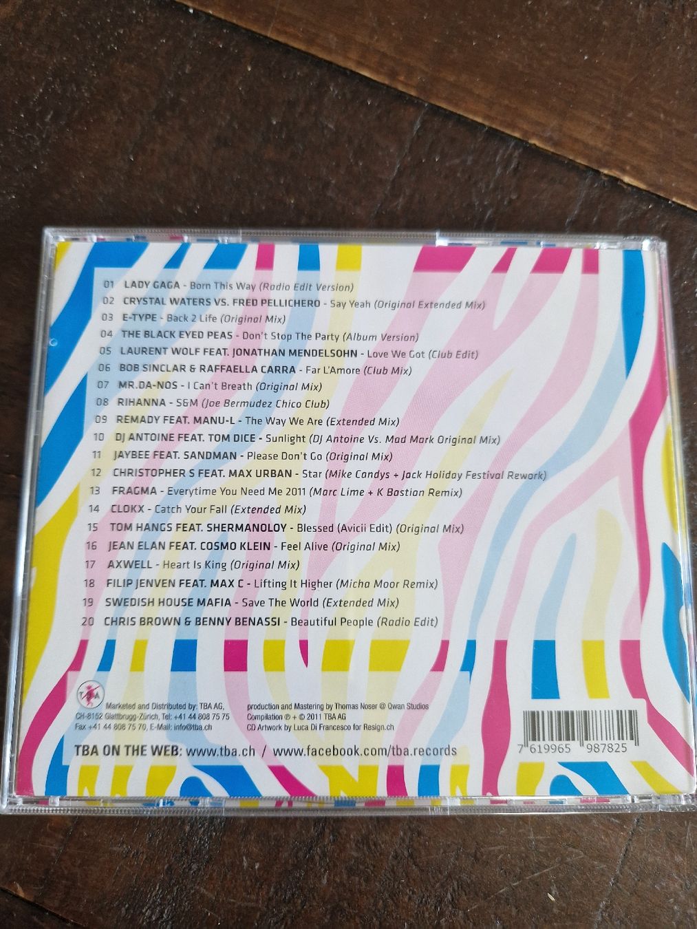 CD: CD - Sommer Parade 2011 Party Megamix – Usato da Rain venduto da -LUMA- 2