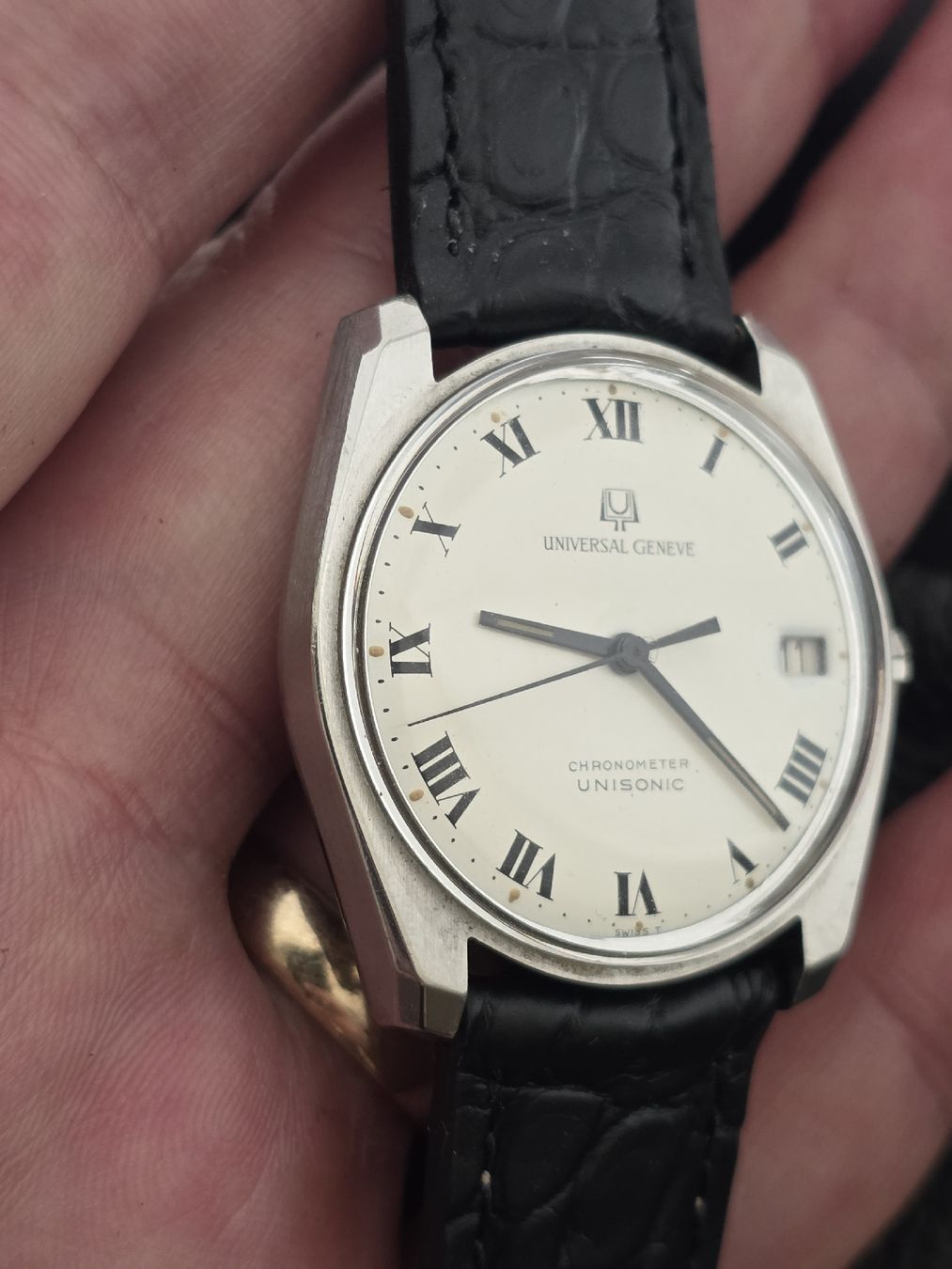 Universal Genève Uhren: Montre UNIVERSAL GENEVE UNISONIC Chronometre  – Gebraucht aus Grand-Lancy von Precision-GE 1