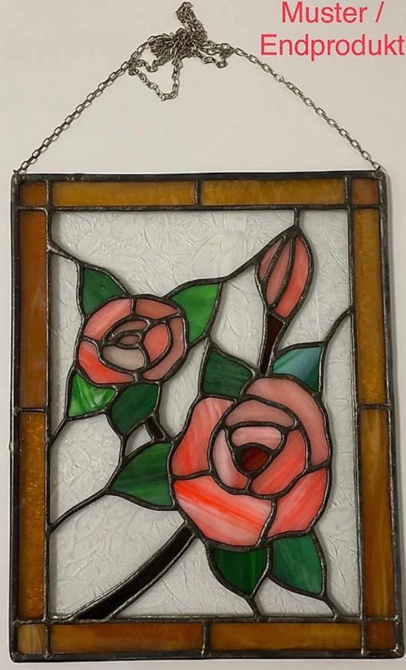 Verres: Tiffany Glasbild Rose – Neuf avec emballage d'origine à Basel par tif_m2h6