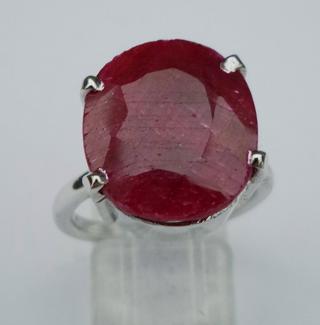 Bagues: Rubin Ring Silber – Neuf (Voir description) à Zürich par ben_mn5h 9