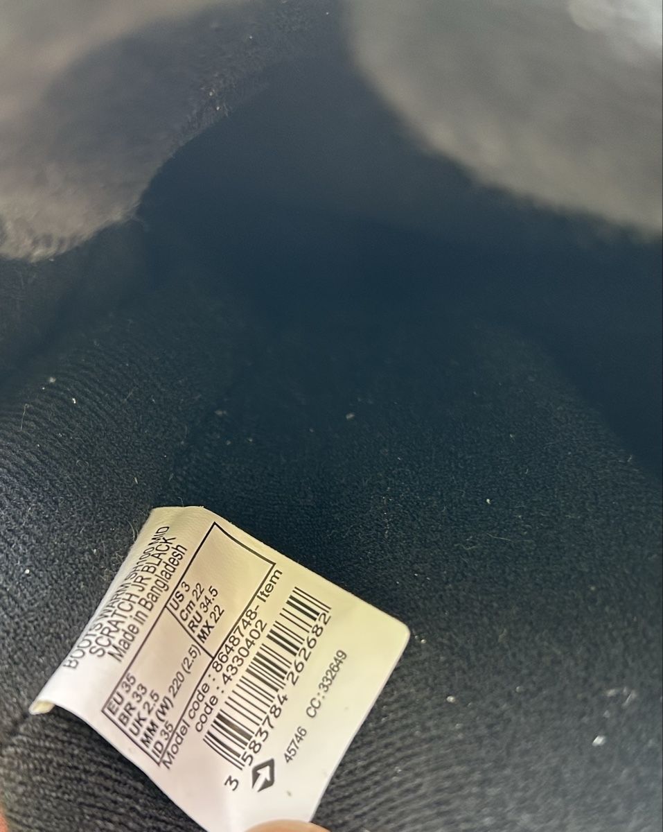 Decathlon Scarpe per ragazzi: Bottes de neige Quechua / taille 35 – Usato da Meyrin venduto da Bronx86 6