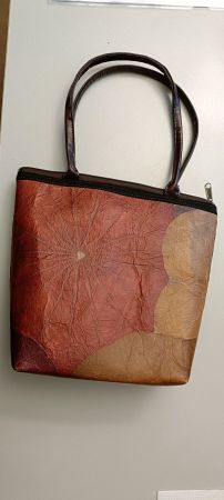 Damenhandtasche aus Blätter  VEGAN 100%