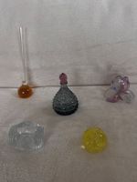 Lot of 5 glass & Murano crystal
