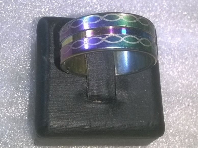 Ringe: RING EDELSTHAL,,REGENBOGEN FARBE,,,GLANZIG – Neu (gemäss Beschreibung) aus Basel von bijoutrie_4