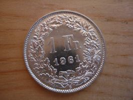 (C1) 1 Franken 1961 STGL