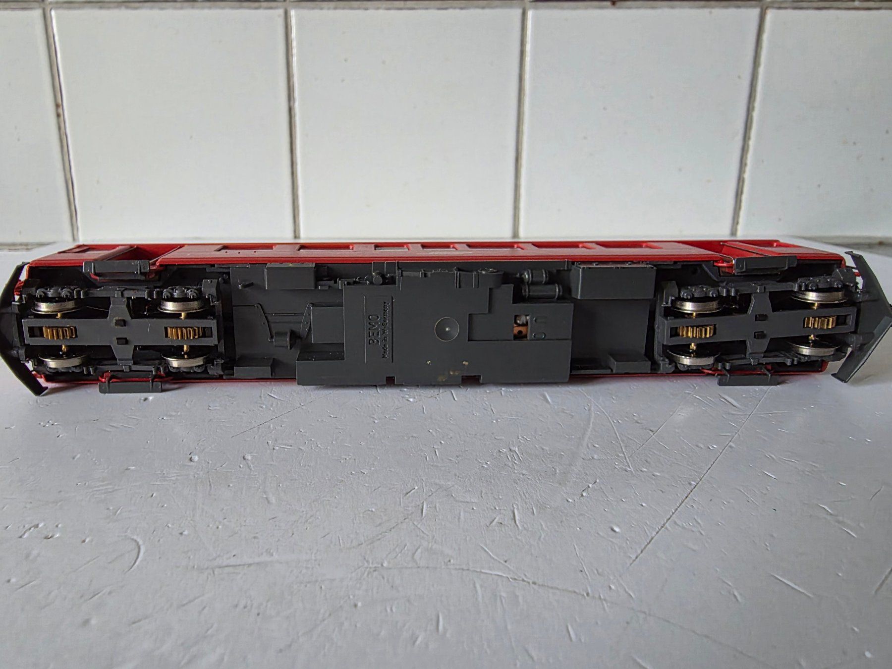 Bemo Modelleisenbahnen: BEMO RhB Triebwagen ABe 4/4, Nr. 502 – Gebraucht aus Seuzach von Loeckeli01 6