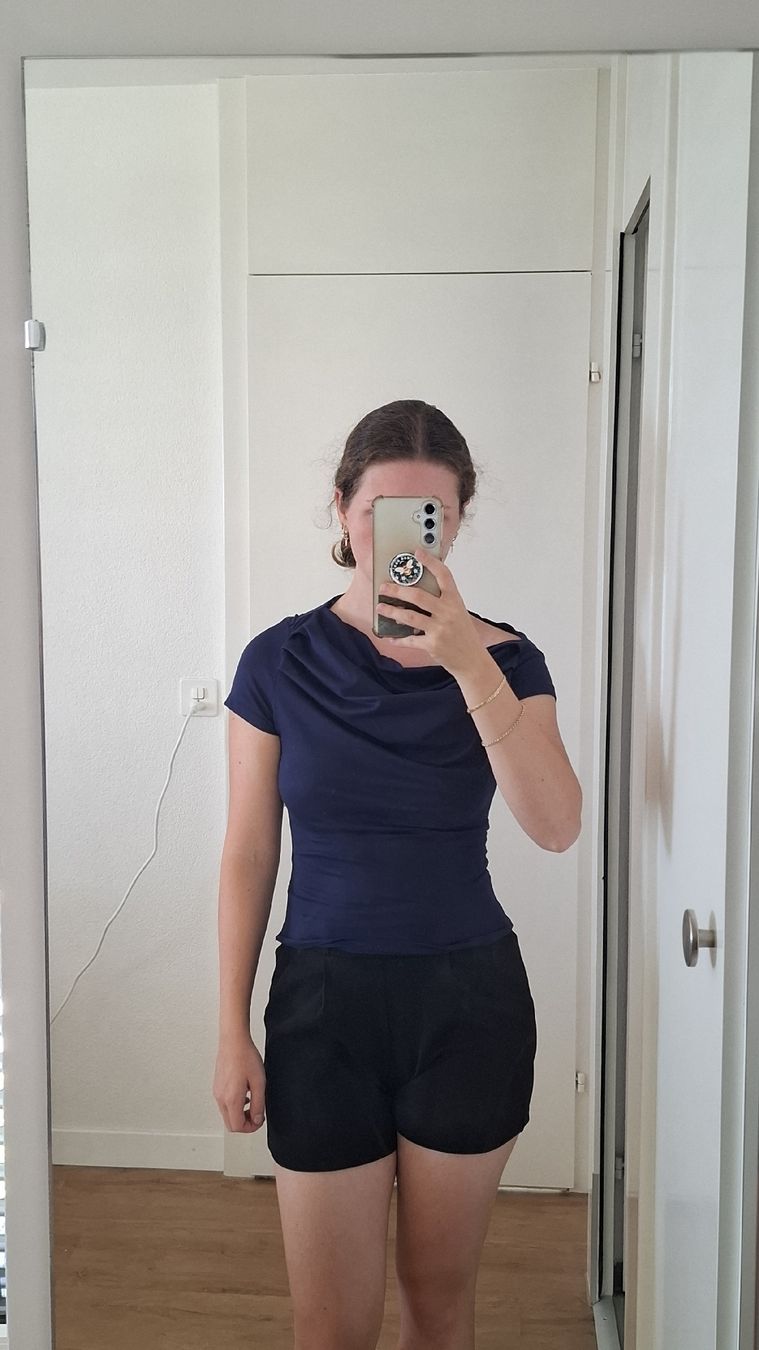 Blusen: Damen Shirt Dunkelblau Grösse S – Neu (gemäss Beschreibung) aus Hausen am Albis von ann_2kkx