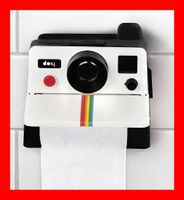 Polaroll WC Toilettenpapier Spender Polaroid Fotokamera