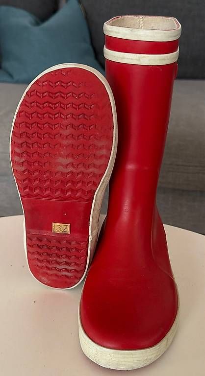 Scarpe per ragazzi: Rote Gummistiefel, Aigle, Gr. 32 – Usato da Erlenbach ZH venduto da MaierJ1
