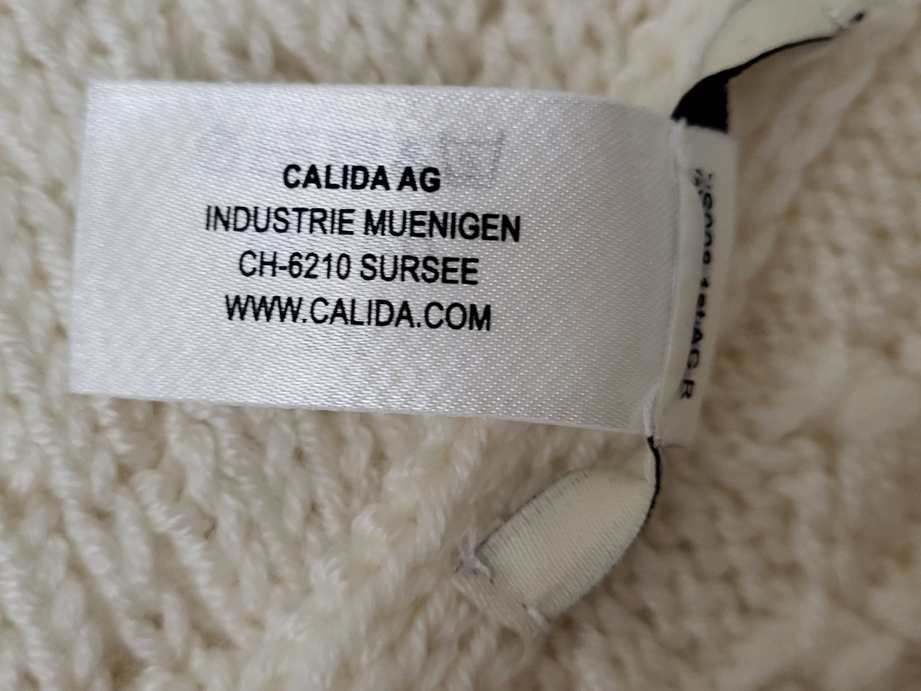 Foulards & écharpes: Calida grosser Strickschal eierschalenfarbe Winterschal, – Neuf (Voir description) à Zürich par Roberto040 5