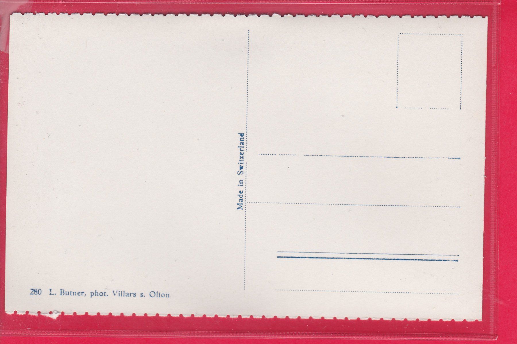 Cartoline postali: VILLARS, LA PISCINE – Usato da Oberrieden venduto da Gebirgsstelze 1
