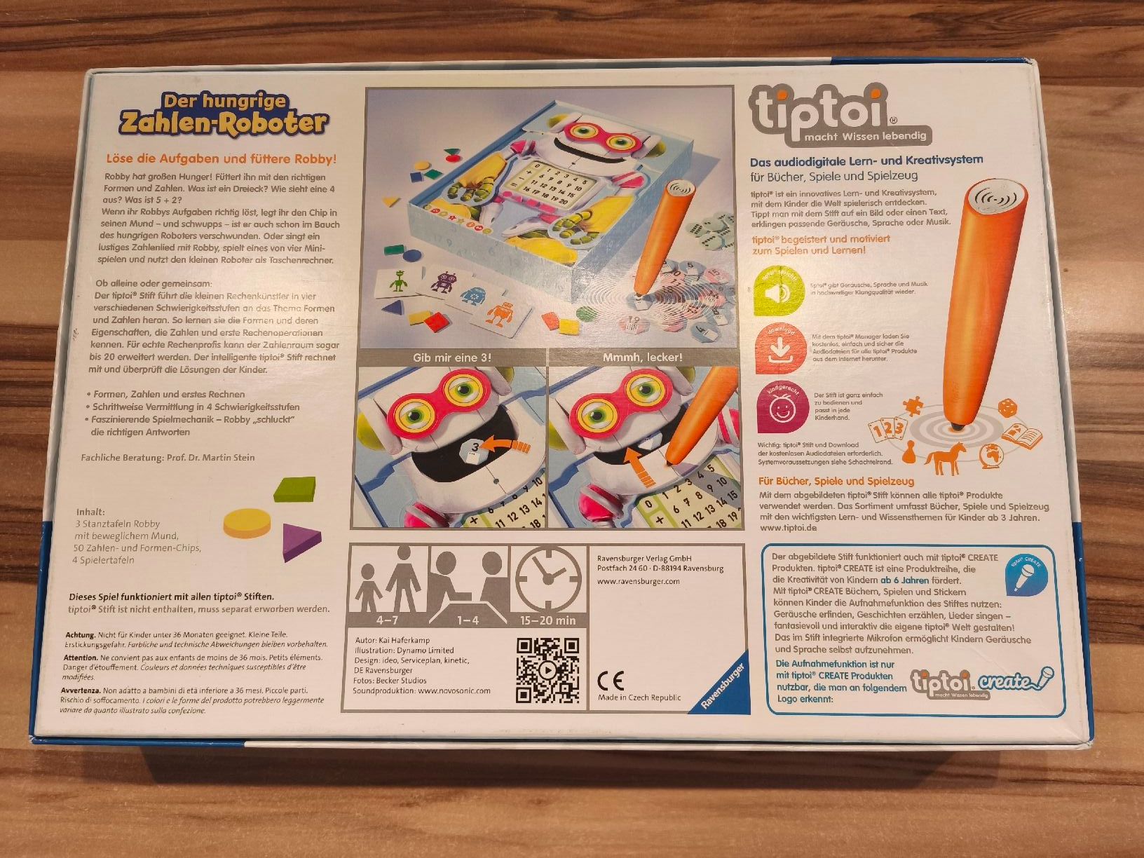 Tiptoi Giochi: Tiptoi Spiel "Der hungrige Zahlen-Roboter" – Usato da Niederglatt ZH venduto da Returnfire 1