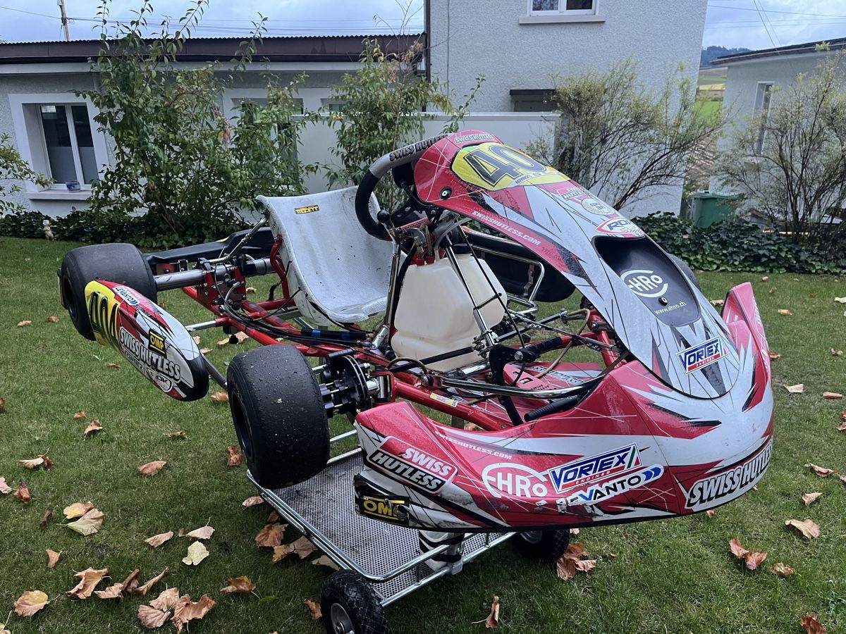Swiss Hutless Karts: Swiss Hutless Schaltkart KZ Chassis – Gebraucht aus Orpund von phippu_99