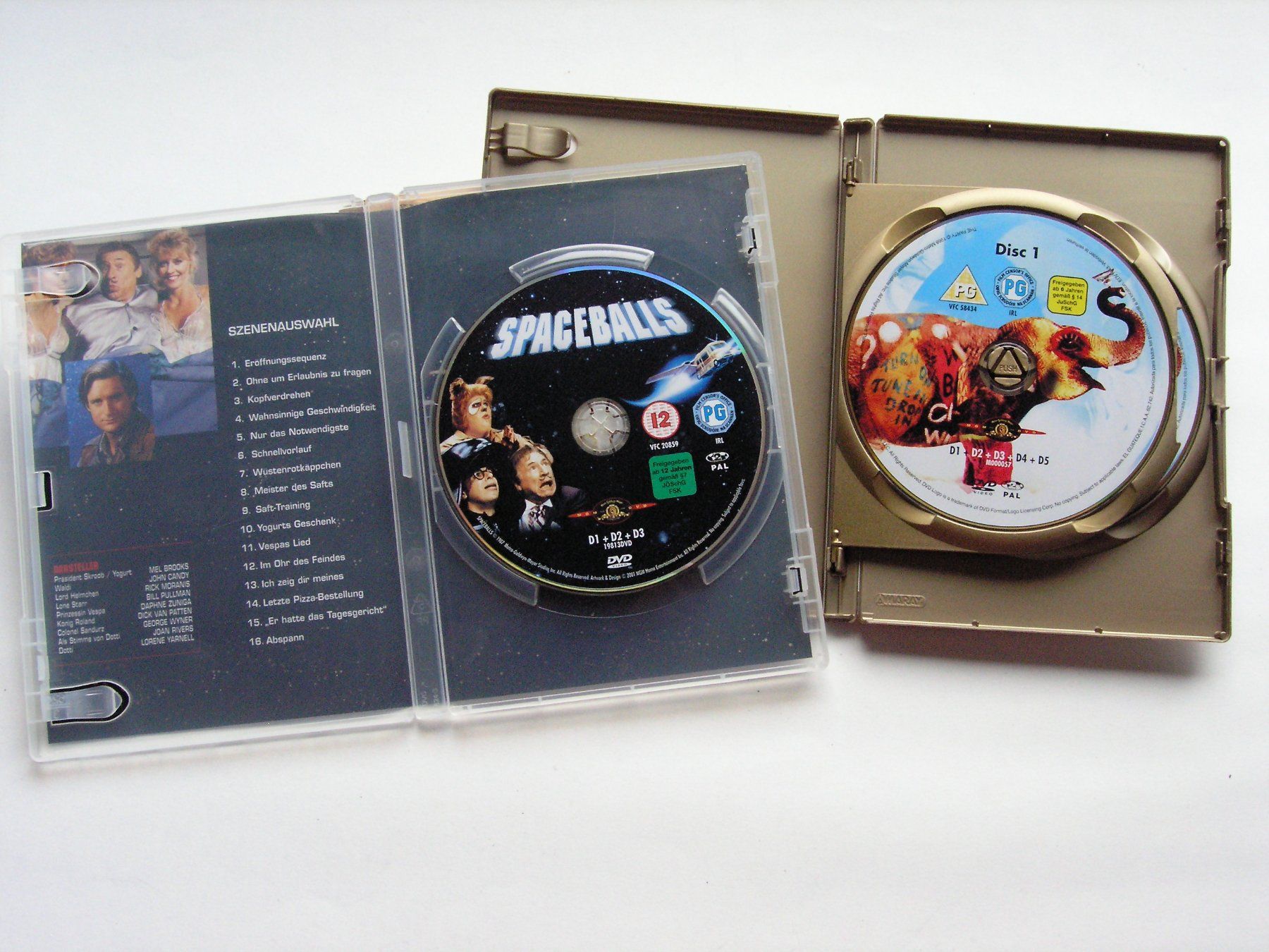 Tutti i DVDs: 2 DVD-Set Spaceballs & der Partyschreck – Usato da Zuzwil SG venduto da vette13 2