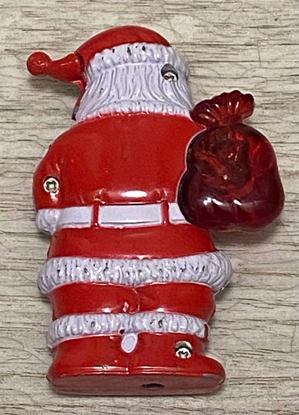 Statuette: Weihnachts-Klaus mit Sack, alte Dekoration, Samichlaus – Usato da Ennetmoos venduto da Tabakfrei 1