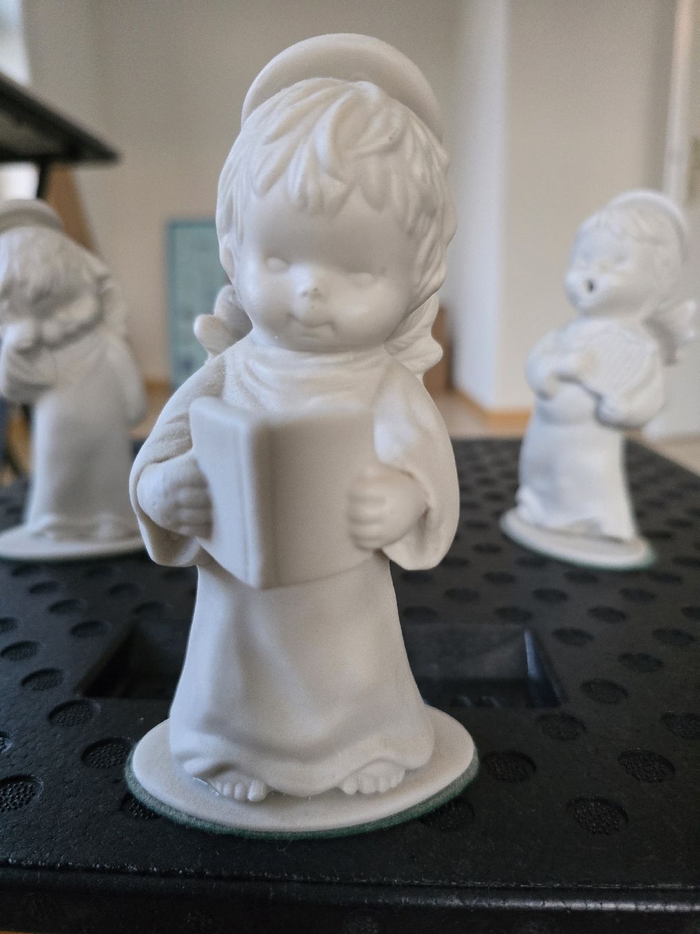 Statuette: 3 er Set handgemachte Engel – Nuovo e nell'imballaggio originale da Rorschacherberg venduto da Scharfeegge 2