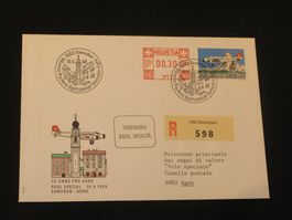 50 Jahre pro Aero Sonderflug 19.05.1988 Samedan - Agno