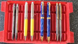 Stylo et porte-mine Caran d'Ache, 4 paires