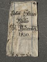 Antiker Getreidesack Kornsack Mehlsack Niederösch 1850 