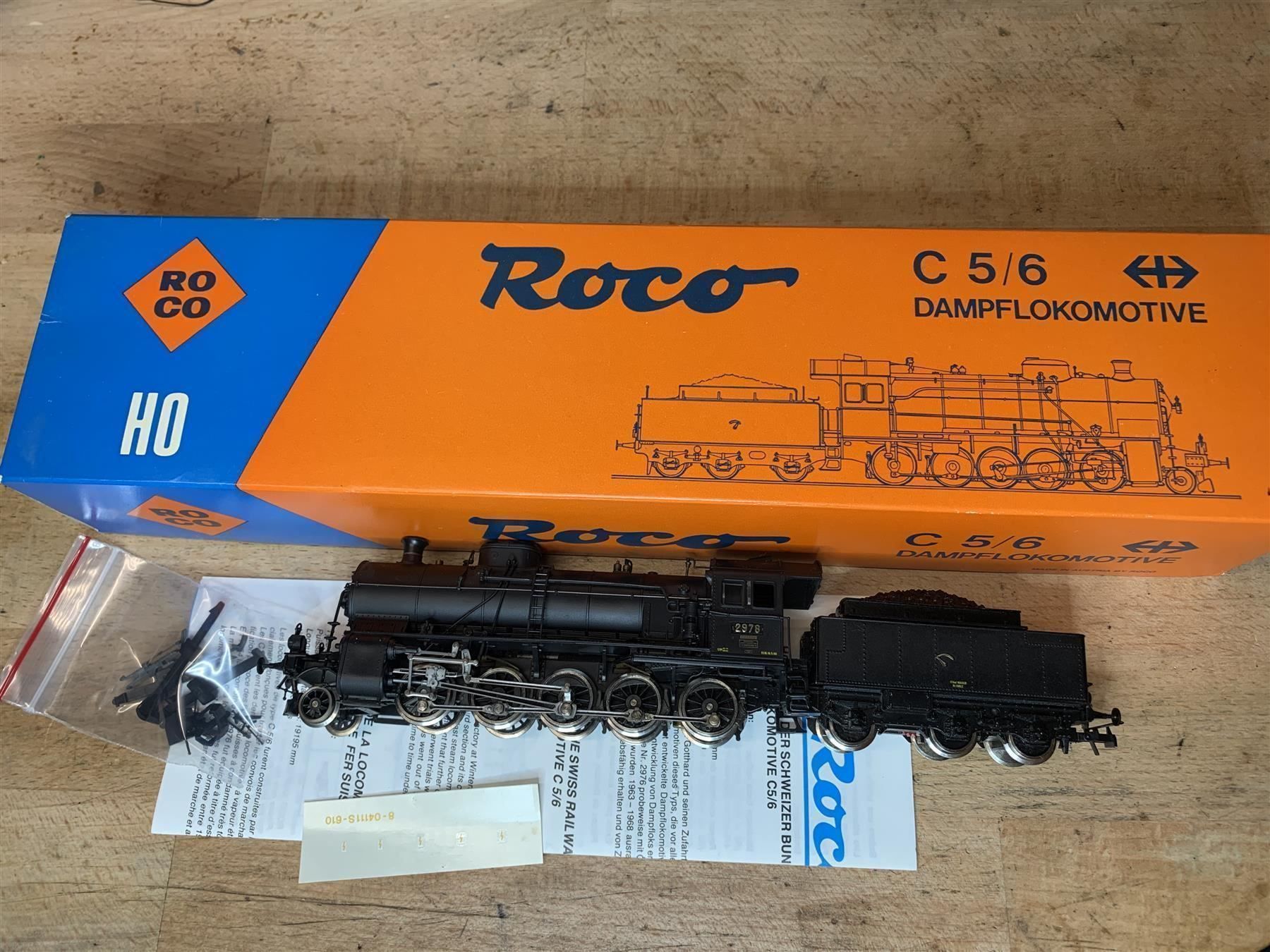 Roco Modellini di ferrovie: Roco 04111 Dampflok 5/6 SBB = – Usato da Hauterive NE venduto da eriamch
