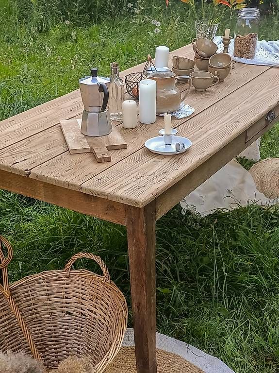 Tische: °Solange° la table de ferme – Gebraucht aus Arzier-Le Muids von Renov_1273 4