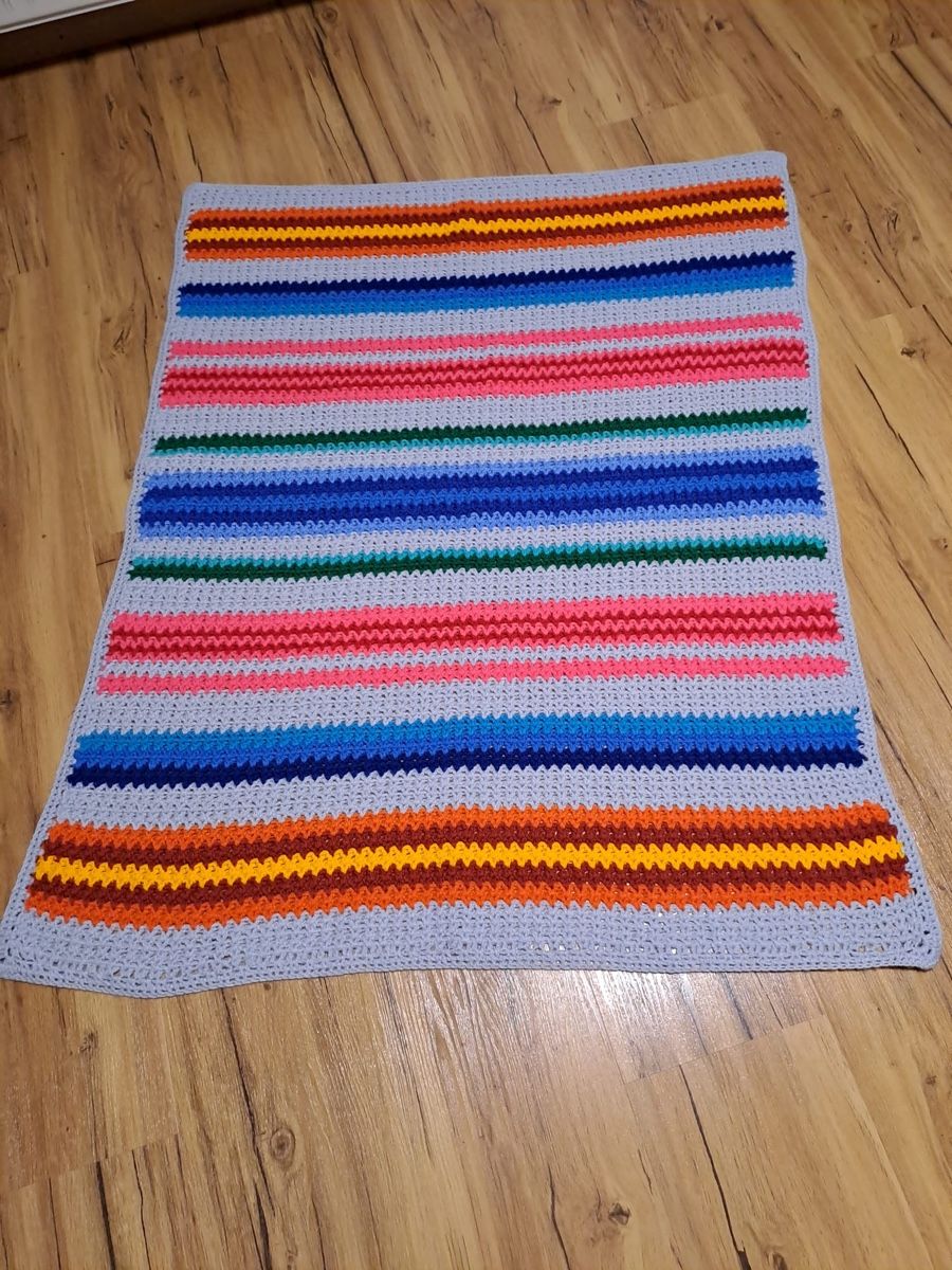 Coperte: Handgemachte Babydecke / Kuscheldecke – Usato da Bottenwil venduto da Guguseli014