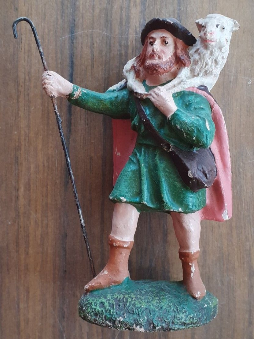 Statuette: Krippenfigur Hirte 1900 – Usato da Mörschwil venduto da lindaswunderkiste 4