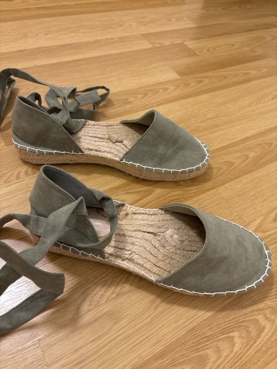 Scarpe da donna: Sommer Espadrilles mit Schnürung, Grösse 40 – Usato da Baar venduto da steffi_16 8