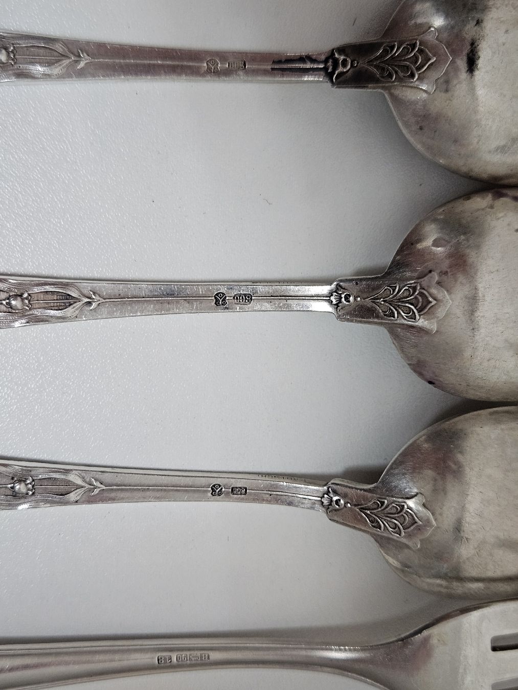 Bestecksets: Antikes Silber 800 Dessert-Besteck Set  – Gebraucht aus Schlieren von Bestleo 6