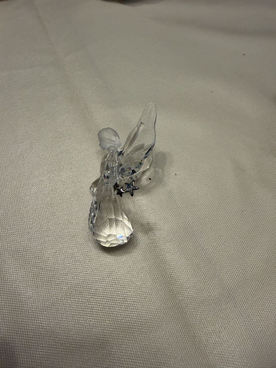 Swarovski Statuette: Originaler Swarovski Engel – Usato da Suhr venduto da Oppel 1