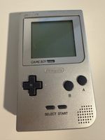 Nintendo Game Boy Pocket Konsole silber gebrauchter Zustand