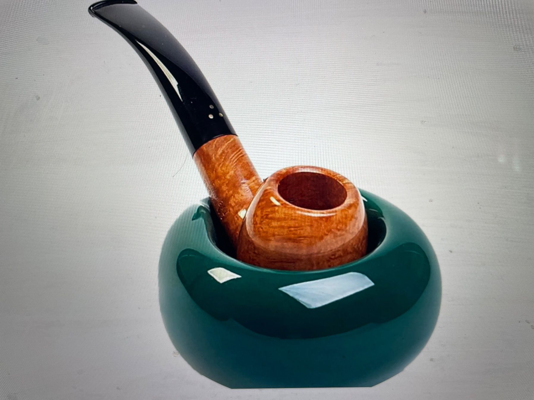 Pipe & Accessori: SAVINELLI PFEIFENSTÄNDER KERAMIK-GRÜN – Nuovo (secondo la descrizione) da Egg b. Zürich venduto da underworld