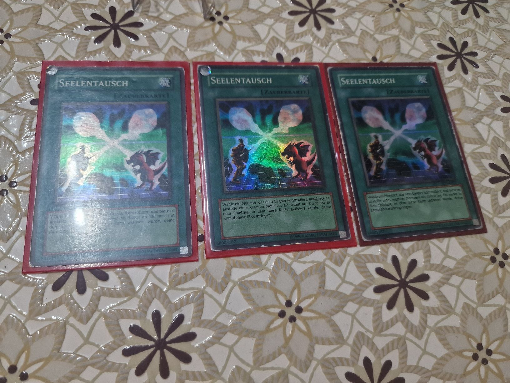 Yugioh Carte collezionabili: Yugioh 3 x Seelentausch – Usato da Dietikon venduto da GC-Store