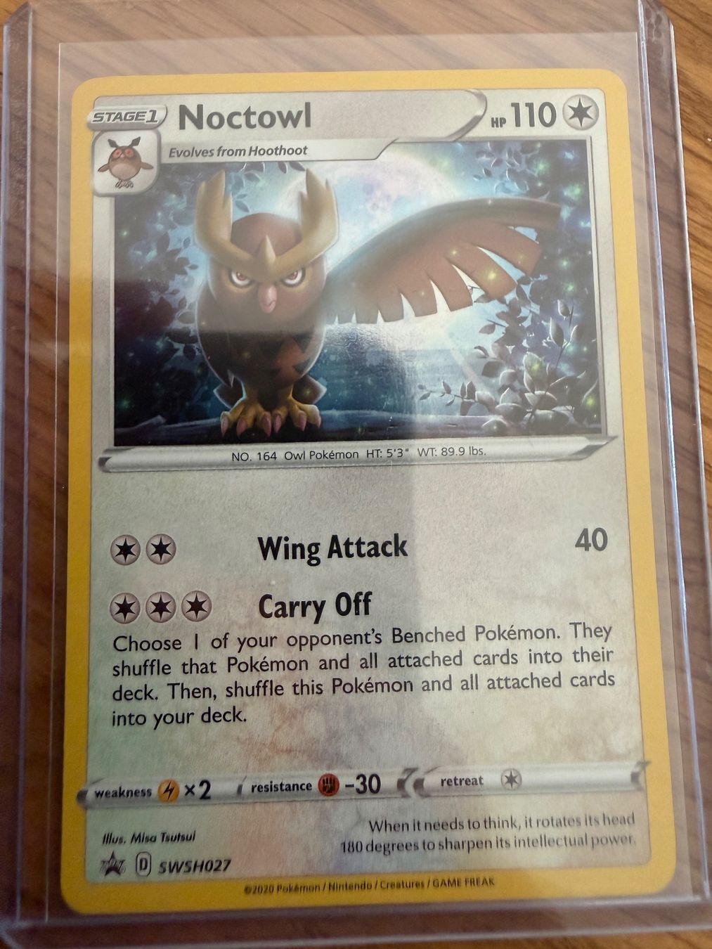Pokémon Cartes à collectionner: Noctowl SWSH27 – D'occasion à Amriswil par sim_nlb6