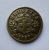 1850 20 Rappen Farinet Medaille Bronze