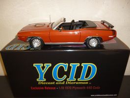 Plymouth Cuda 440 Six-Pack 1970 YCID 1:18
