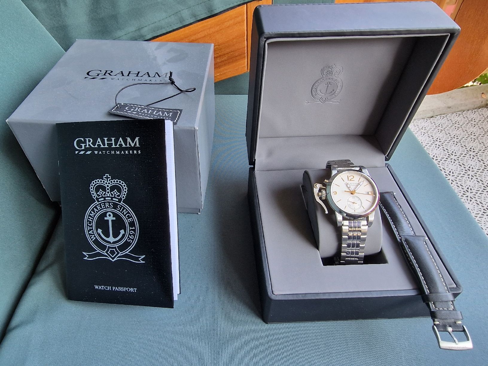 Graham Orologi: Graham Chronofighter 1695 – Usato da Wetzikon ZH venduto da Boosechejst 1